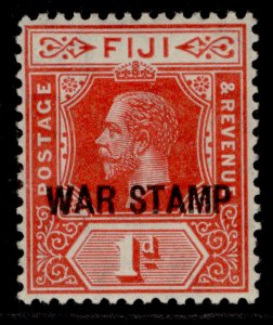 FIJI GV SG139a, 1d bright scarlet, M MINT.