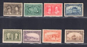 1908 Canada - Stanley Gibbons n. 175/82 - Trecentenary of Independence, MNH**