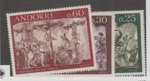 Andorra - French Scott #185-186-187 Stamp  - Mint NH Set