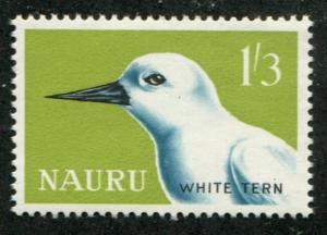 Nauru SC#54 White Tern 1sh3d MNH