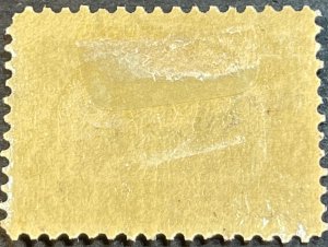 U.S. # 298-MINT/HINGED---BROWN VIOLET & BLACK---SINGLE---1901