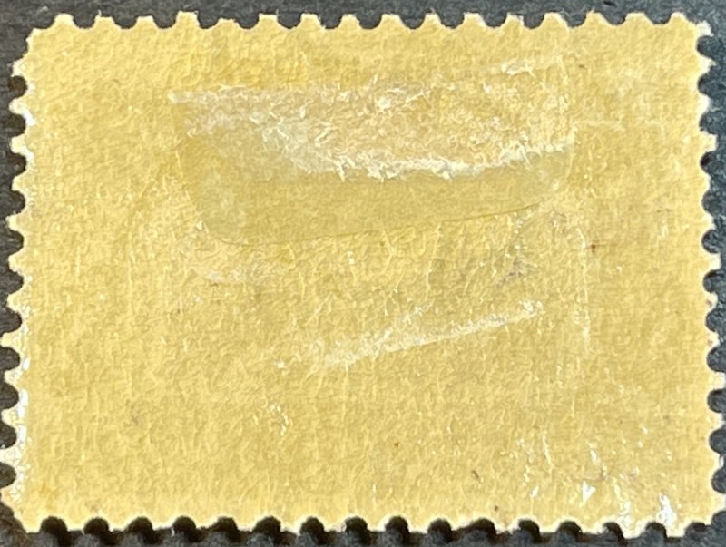 U.S. # 298-MINT/HINGED---BROWN VIOLET & BLACK---SINGLE---1901