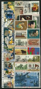  PCBstamps   US 1973 Commemorative Year Set, (1475-1508) (34), MNH, (6)