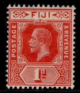 FIJI GV SG127a, 1d bright scarlet, NH MINT.