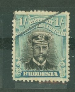 Rhodesia (1890-1923) #130 Used Single