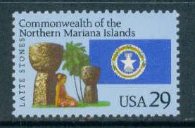 2804 29c Mariana Islands Fine MNH USPS Blk/6 RS F09145