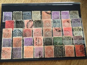 India States Travancore  mixed unused or used stamps A12518