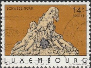 Luxembourg  #881 Used, From 1993,   CV-$0.35