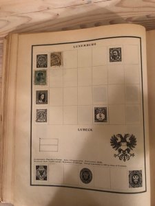 Modern Stamp Album Circa 1921