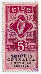 (I.B) Ireland Revenue : Consular Service 5/-