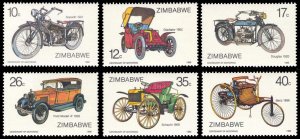 Zimbabwe 1986 Scott #535-540 Mint Never Hinged