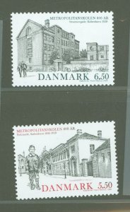 Denmark #1442-1443  Single (Complete Set)