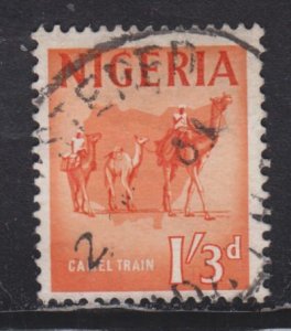 Nigeria 109 Camel Train and Map 1961