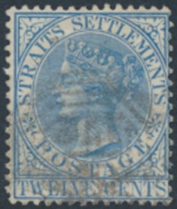Straits Settlements    SC# 14 Used see details & scans