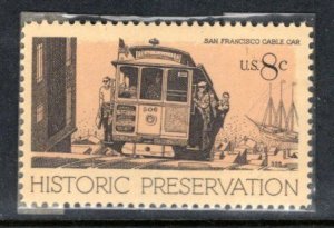 US 1442 MNH VF San Francisco Cable Car