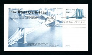 Sc. 2041 Brooklyn Bridge FDC - EduCachet