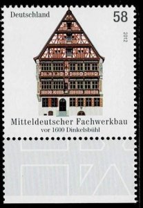 Germany 2012,Sc.#2702 MNH, Middel German half-timbered building in Dinkelsbühl