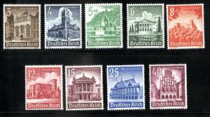 GERMANY B177-B185  MNH  SCV $37.50  BIN $22.50