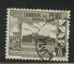 Peru  Scott C89 Used from 1949-50 Airmail set