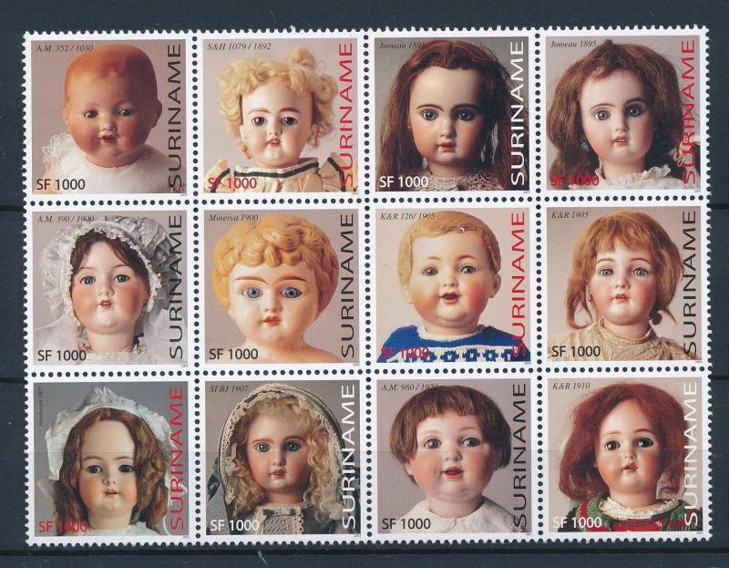 [SU1194] Suriname Surinam 2003 Dolls  MNH