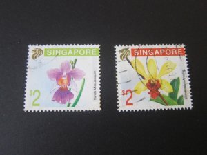 Singapore 1991 Sc 596-7 FU
