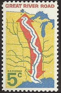 # 1319 MINT NEVER HINGED GREAT RIVER ROAD