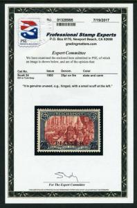 #24 GO in TURKEY (Mint HINGED)  - PSE CERTIFICATE cv$640.00