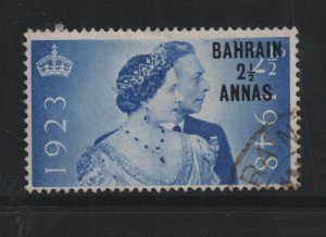 Bahrain 1948 SG61, Silver Wedding, 2 1/5 Annas, used