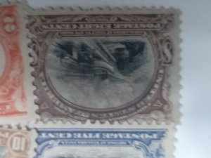 1901 PAN AMERICAN MNH Set Scot #s 294 - 299  Quality Nice Used Stamp CollectionC