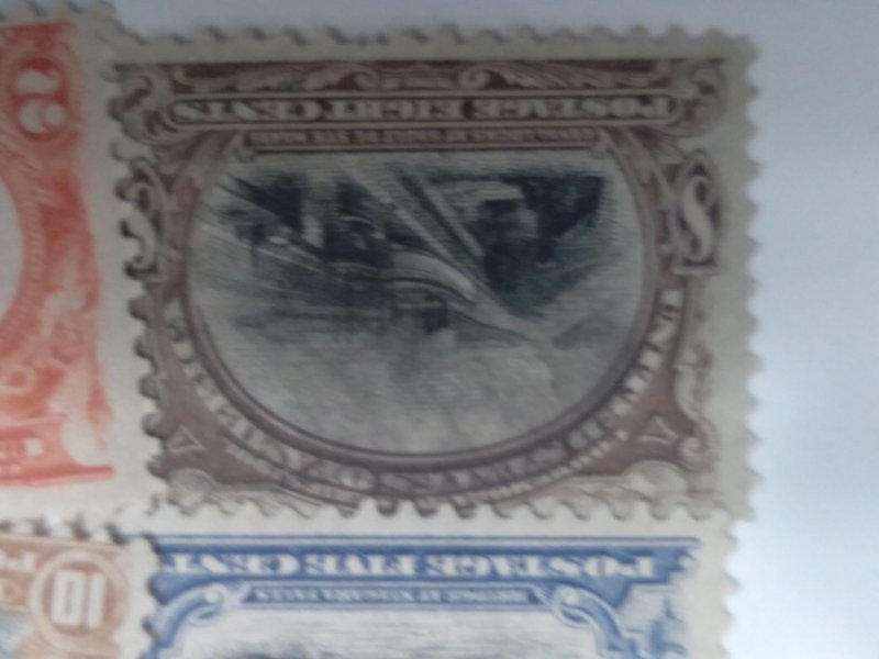 1901 PAN AMERICAN MNH Set Scot #s 294 - 299  Quality Nice Used Stamp CollectionC