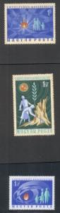 HUNGARY 1970, 1Ft 5th Education Congress, Hand Painted ESSAYS (Sc #2044) 2 diff