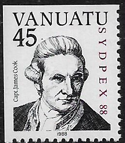 Vanuatu #478 MNH Stamp - Captain Cook
