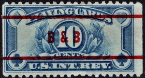 SC#RF23 Playing Card Stamp: Precancel B & B (1929) OG