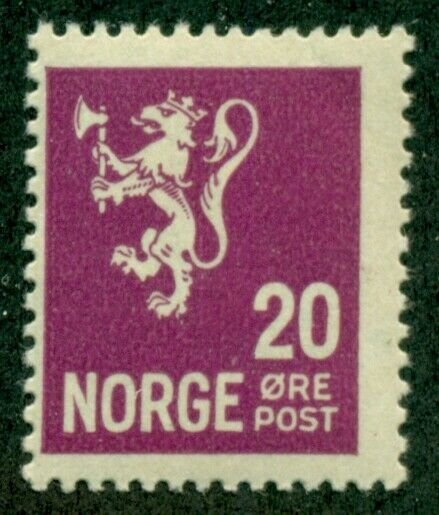 NORWAY #118, Mint Hinged, Scott $22.50