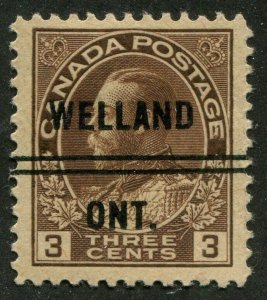 Canada Precancel WELLAND 1-108