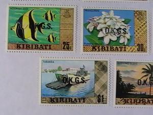 KIRIBATI # O1-O15-MINT/NEVER HINGED-COMPLETE SET--OFFICIALS--QEII-1981