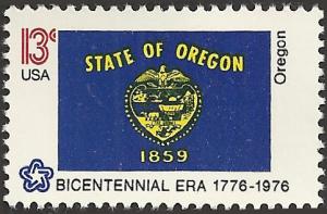 # 1665 MINT NEVER HINGED STATE FLAG OREGON