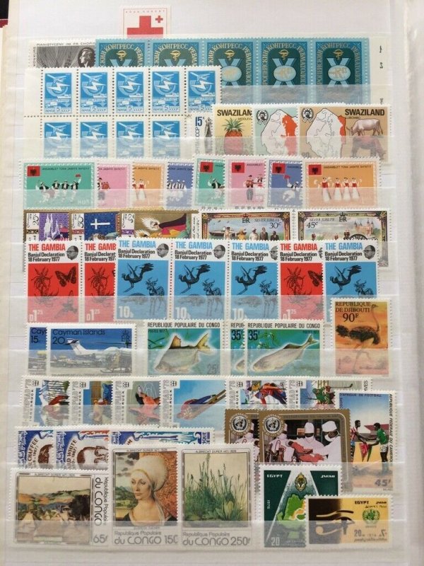 World Africa Asia Sheets Religion Sport Trains Big MNH Stock(1000s)5.3kg(GM1056