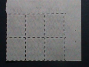 ​GERMANY 1921 SC#149 OVER 100 YEARS OLD STAMPS- FARMERS- PLATE BLOCKS OF 6-MNH