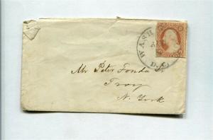 #11A 3c Washington - On Cover - GROUP of 11 covers - cv$220.00