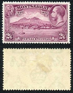 Montserrat SG92 2/6 Anniversary of Settlement M/M Cat 55 pounds