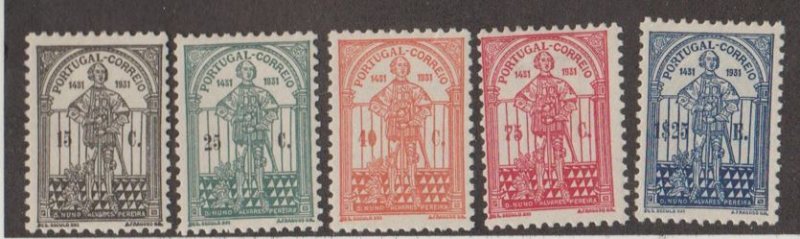 Portugal Scott #534-538 Stamps - Mint Set