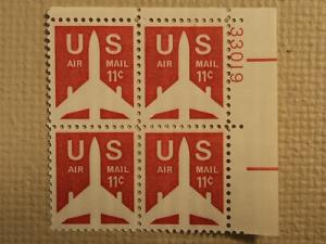 USPS Scott C78 11c US Air Mail Jet Airliner 1971 Mint NH ...