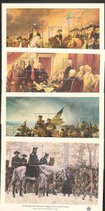 US #1686-89 Mint Sheet American Bicentennial S/S 