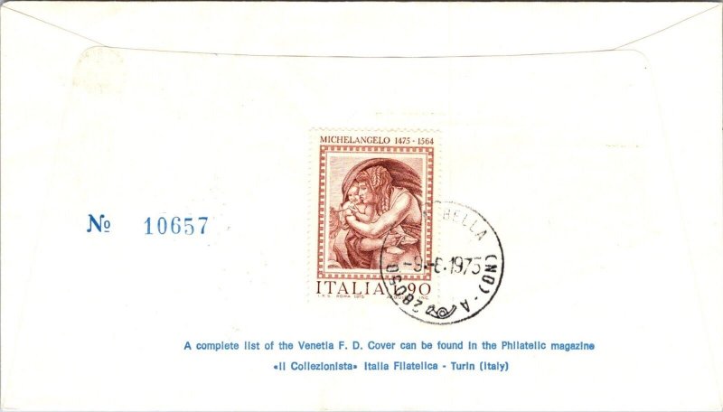 Italy 1976 FDC - Airmail - Isola Bella - J8627