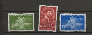 Curacao 1949  Ojeda  set  MINT