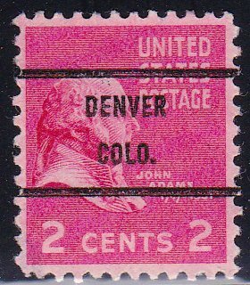 Precancel - Denver, CO PSS 806-71 - Bureau Issue 