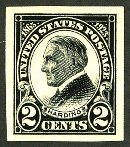 U.S. #611 MINT OG NH CREASE