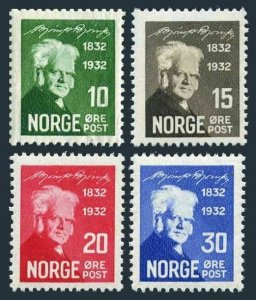 Norway 154-157,MNH.Michel 163-166. Bjornson,novelist,poet,dramatist,1932.