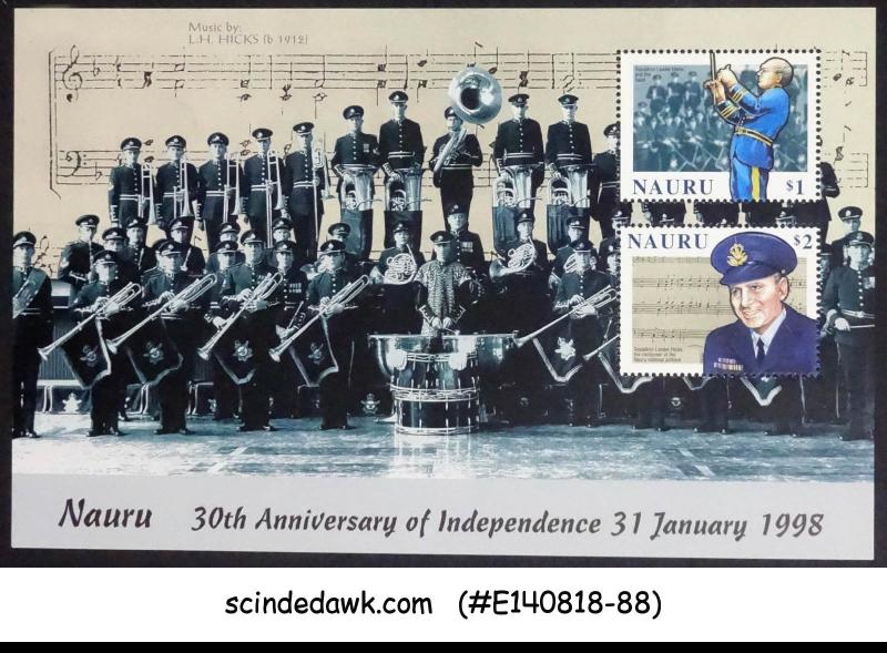 NAURU - 1998 30th ANNIVERSARY OF INDEPENDENCE - MIN/SHT MNH